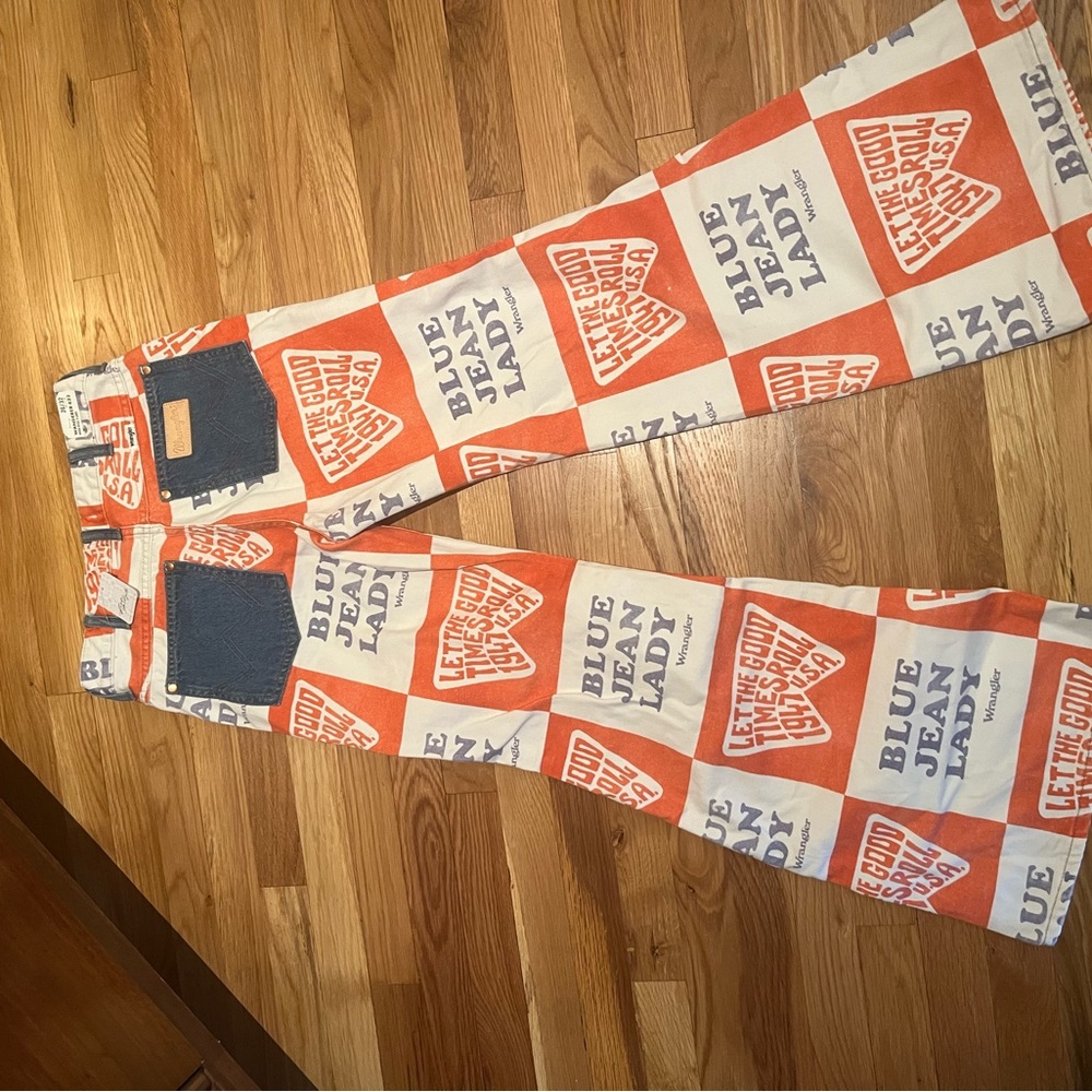 18- Free People Wrangler Wanderer 622 Jeans - Picture 6 of 8